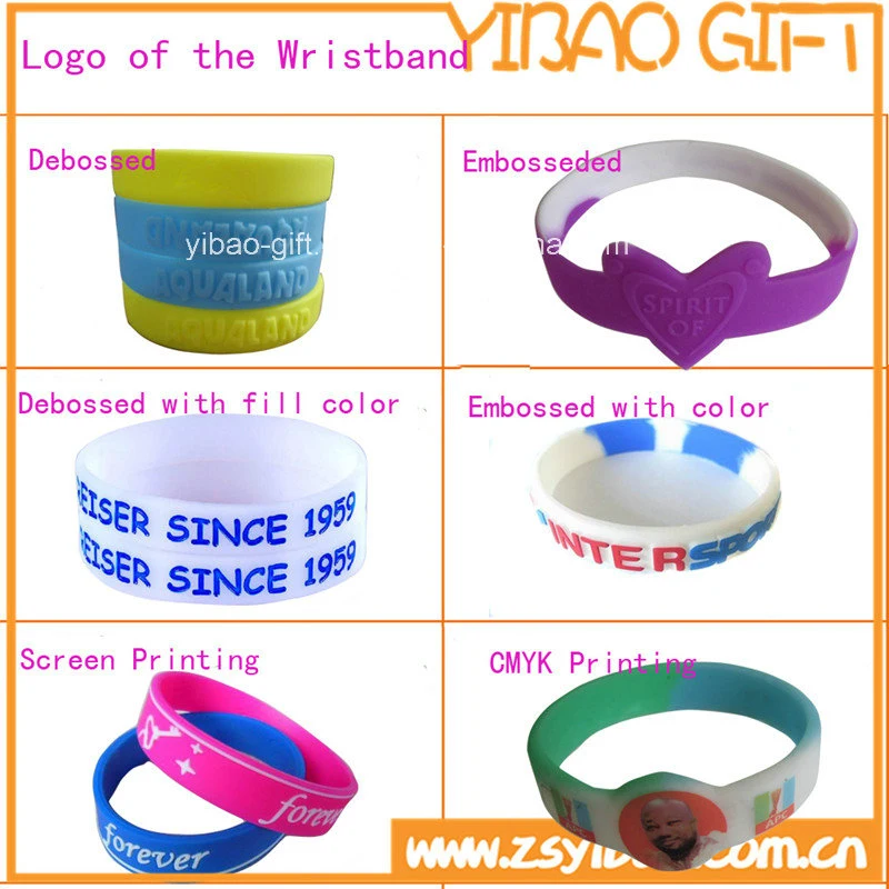 Promotion Gift Wholesale Silicone Slap Wristband/Bracelet