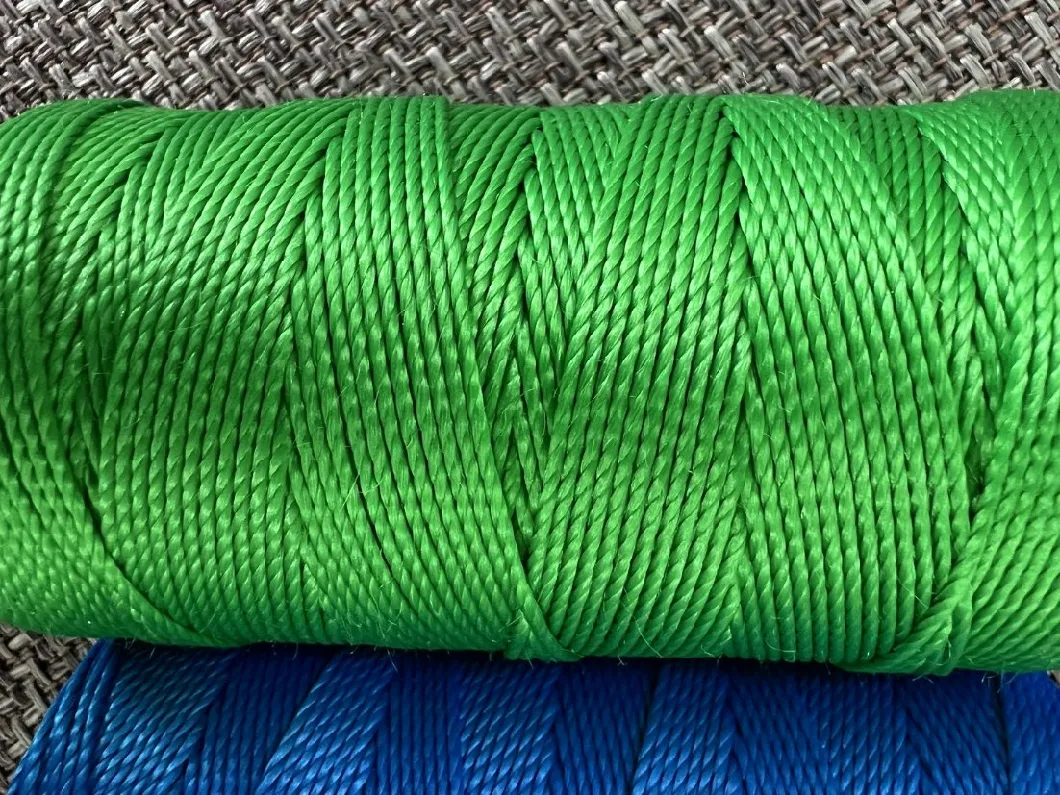 High Tenacity PP Multifilament Twisted Nylon Twine Polyester Cord