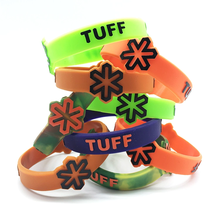 Custom Wholesales Hot Selling Silicone Bracelet with Design Logo Low Energy Wristband