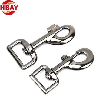 3/4 Inch Metal Handbag Swivel Spring Snap Hook for Lanyard