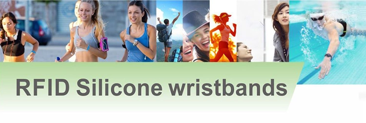 NFC RFID Silicone Slap Bracelet Payment Tracking Silicone Wristband Silicone Bracelet Suppliers