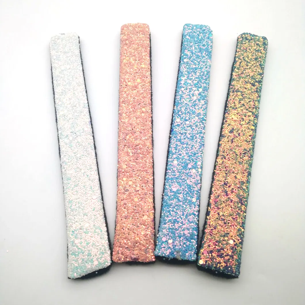 Wholesale Reversible Sequin Mermaid Fashion Cool Slap Snap Party Wrist Bracelets