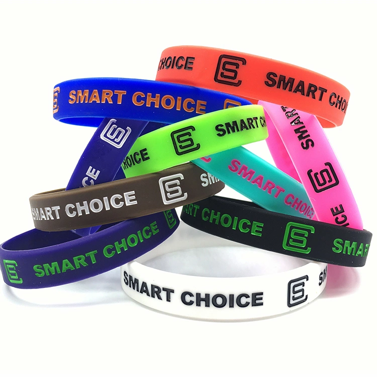 Custom Wholesales Hot Selling Silicone Bracelet with Design Logo Low Energy Wristband