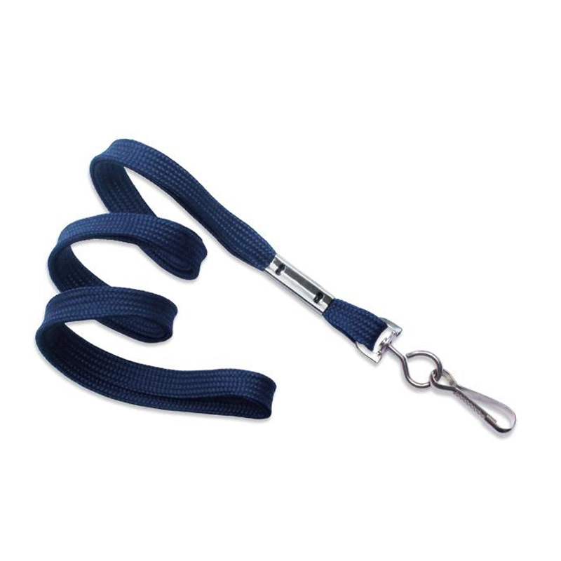 Promotional Colorful Cheap Polyester Tubular Designer Fabric Lanyard with Custom Logo