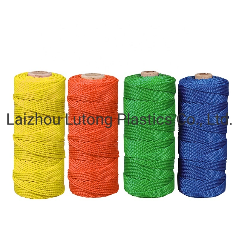 210d/380d Fishing Net Twine Virgin Material PE Twisted Twine Lightweight Utility Cord