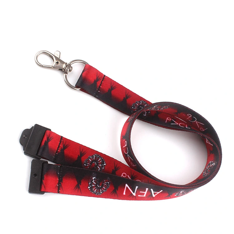 ID Card Badge Holder Polyester Custom Lanyard with Bottle Opener