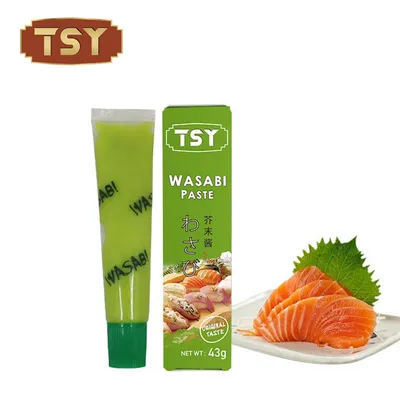 Japanese Food Green Horseradish Spicy Seasoning Sushi Dipping Sauce Wasabi Paste Mustard