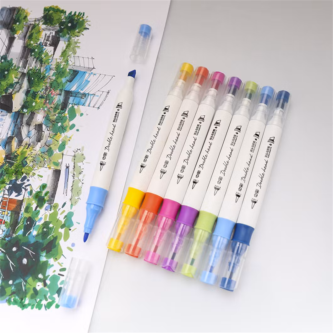 Bright Washable Non-Toxic Coloring Art Marker Pen