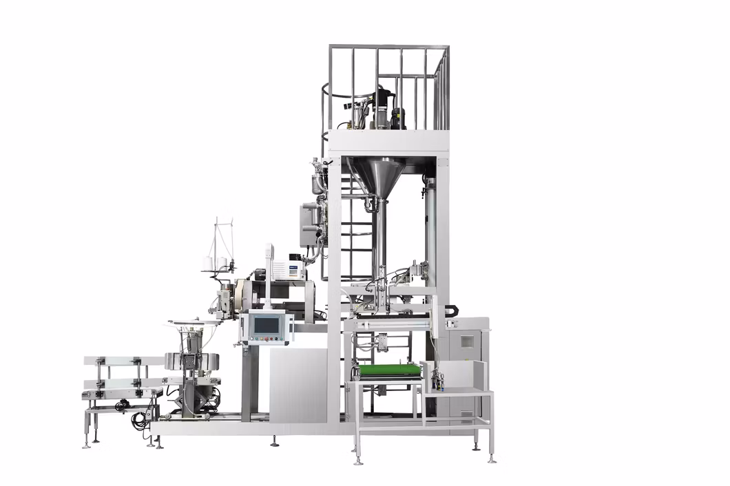 Ultrafine Automatic Bagging Weighing Filling Machine Vacuum Sealing Packing Integrated Machine Unit