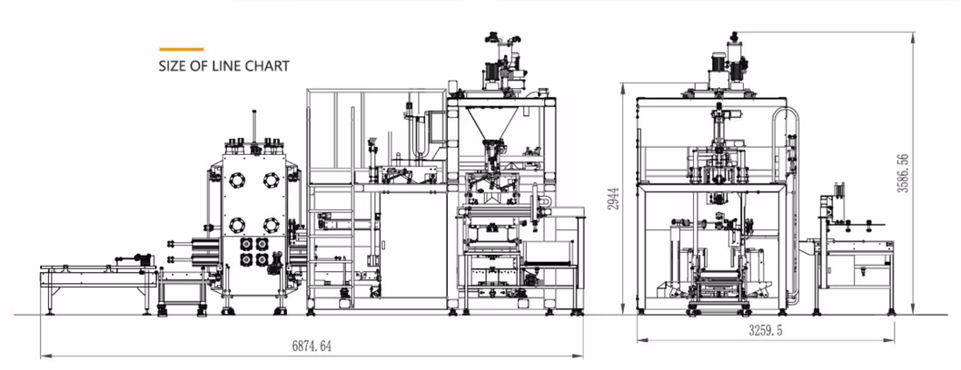 Ultrafine Automatic Bagging Weighing Filling Machine Vacuum Sealing Packing Integrated Machine Unit