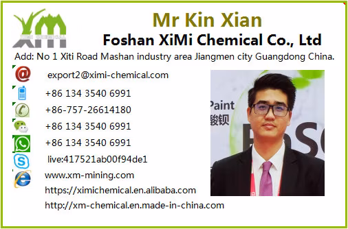 Ximi Group 94% Whiteness Natural Barium Sulphate, Inorganic Chemical, ISO9001, Industrial Grade, White Powder