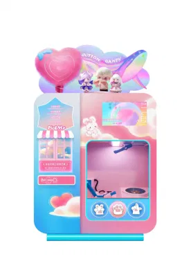 Sweet-Smelling Cotton Candy Making Machine Marshmallow Food Machine