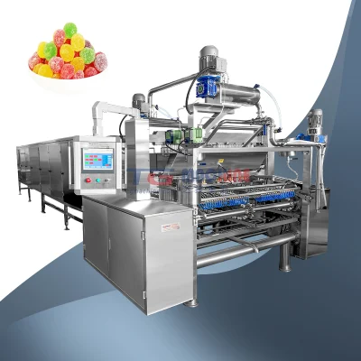 Soft <a href='/gummy-making-machine/'>Gummy Making Machine</a>/Gummy Bear Production Machine/Small Jelly Gummy Candy Making Machine/Gummy Candy Sugar Coating Machine