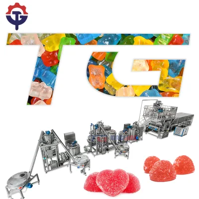 Tg China′s Premier Most up-to-Date Production Equipment Sports Recovery Melatonin <a href='/gummy-candy-machine/'>Gummy Candy Machine</a> Producton Line with CE