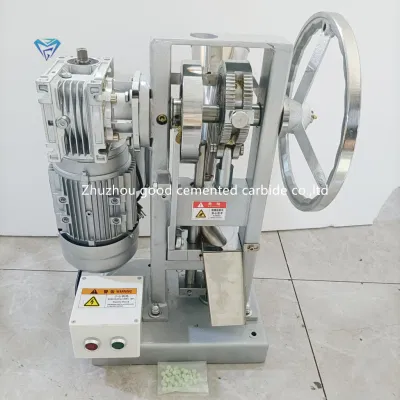 Light Weight Desktop Fully Automatic Single Punch Candy Press Making Machine Medicine Tablets Salt Tablet Press Pressing Machine Tdp5-N