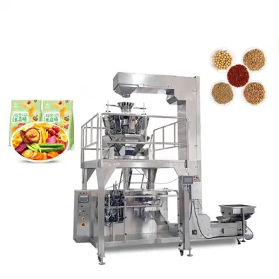 Automatic Granule Packing Machine Doypack Filling Machine Coffee Bean Candy Candis Seeds Grain Pouch Premade Bag Packing Machine