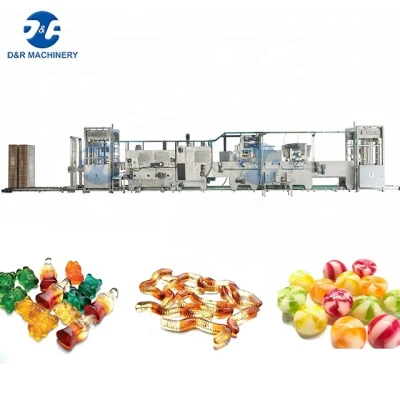 Professional Candy Molds Mogul Plant Gummy Candy Production Line