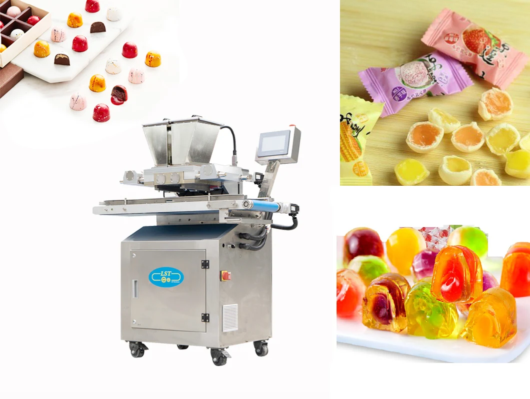 Lst Latest Developed Small Depositor for Gummy and Chocolate with Center Filling