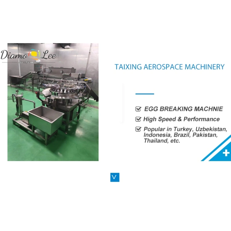 4000 Eggs Per Hour Automatic Egg Breaker Machine for Bakeries Confectioneries Egg Processing Companies