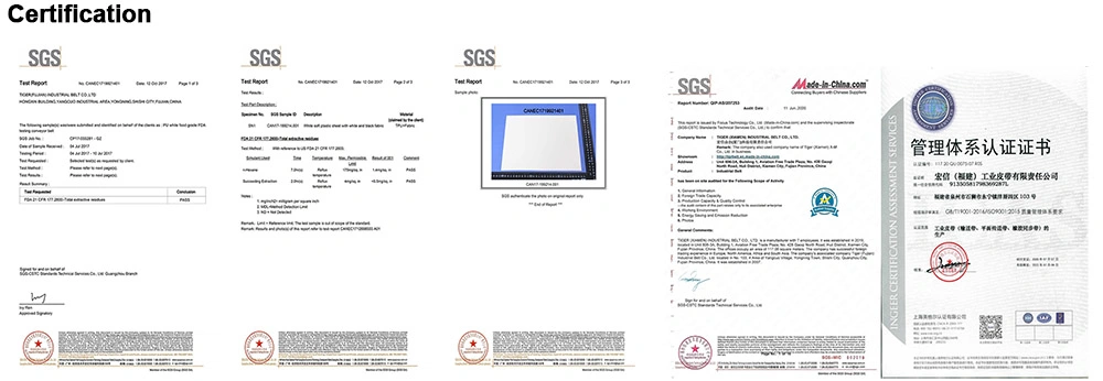 Polyurethane Hygiene Food Conveyor Belt Chinese Supplier Candy Production Line Marshmallow Making Machine Confectionery Production Line Solution Belt