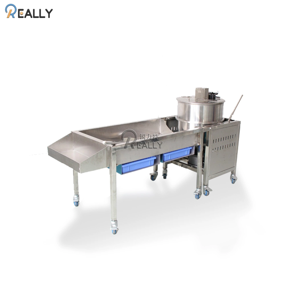 Industrial Corn Popcorn Maker Making Machine Big Caramel Kettle Gas Caramel Popcorn Maker Production Line