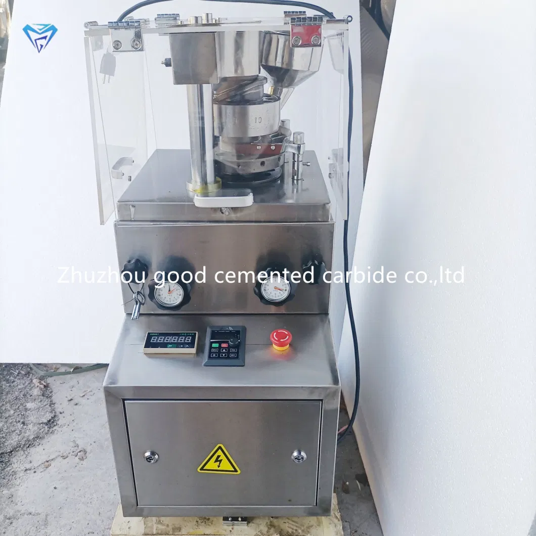 Small Scale Laboratory Fully Automatic Rotary Tablet Press Candy Pill Making Machine