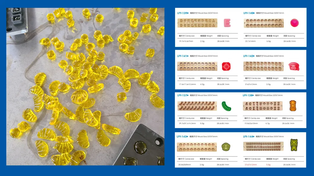 Small Gummy Making Machine for Start-up/Gummy Candy Depositor/Gummy Machine/Gummy Bear Making Machine/Jelly Gummy Making Machine