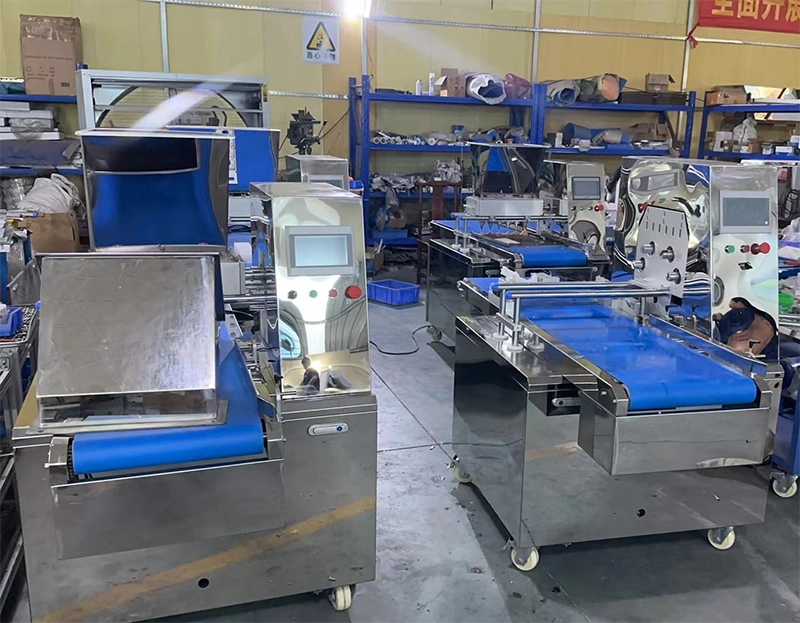 Commercial Two Hoppers with Double Color Automatic Multidrop Biscuit Cookie Depositor and Making Machine