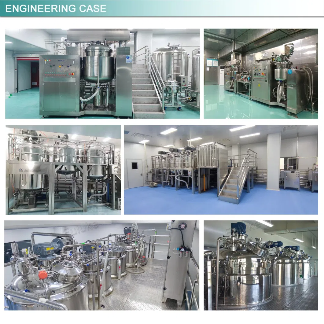 A01 Mayonnaise / Petroleum Jelly/ Body Lotion / Face Cream / Margarine Making Machine Sauce Cream Homogenizing Mixing Machine