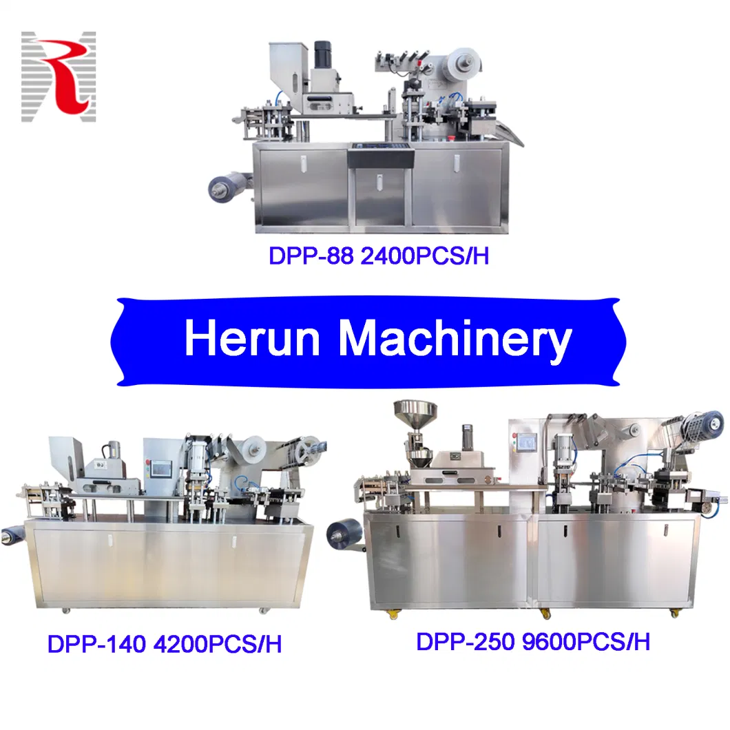 China Shanghai Hot Sale Tablet Capsule Pill Tablet Candy Packaging Machinery Automatic Big Blister Packing Machine