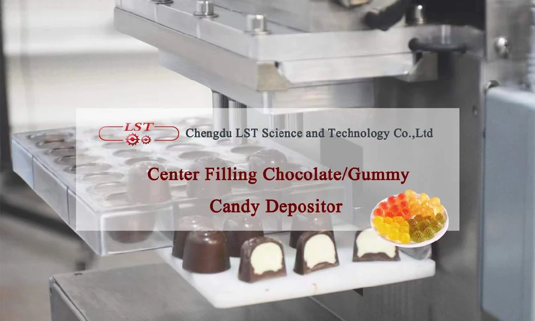 China Small Batch Homeuse Gummy Candy Center Filling Making Machine