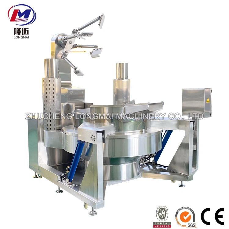 CE Approved Industrial Electric Caramel Sauce Making Machine Sauce Cooking Kettle Caramel Paste Cooking Mixer Machine Price