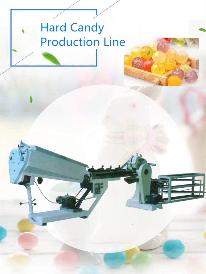 Confectionery Hard Candy Insulation Rolling Machine Rectangular Hard Candy Production Line