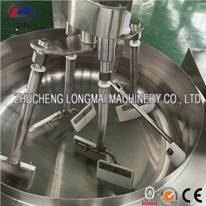 Electromagnetic Strawberry Jam Making Machine Fruit Jacketed Kettle Caramel Sauce Cooking Mixer Machine for Sale