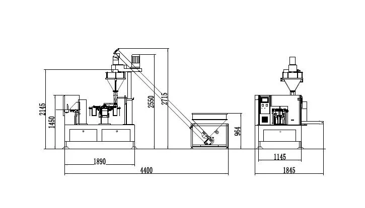 Automatic Weighing to Bag Type Candy, Candied Fruit, Dried Fruit, Gummy Candy Packaging Machine