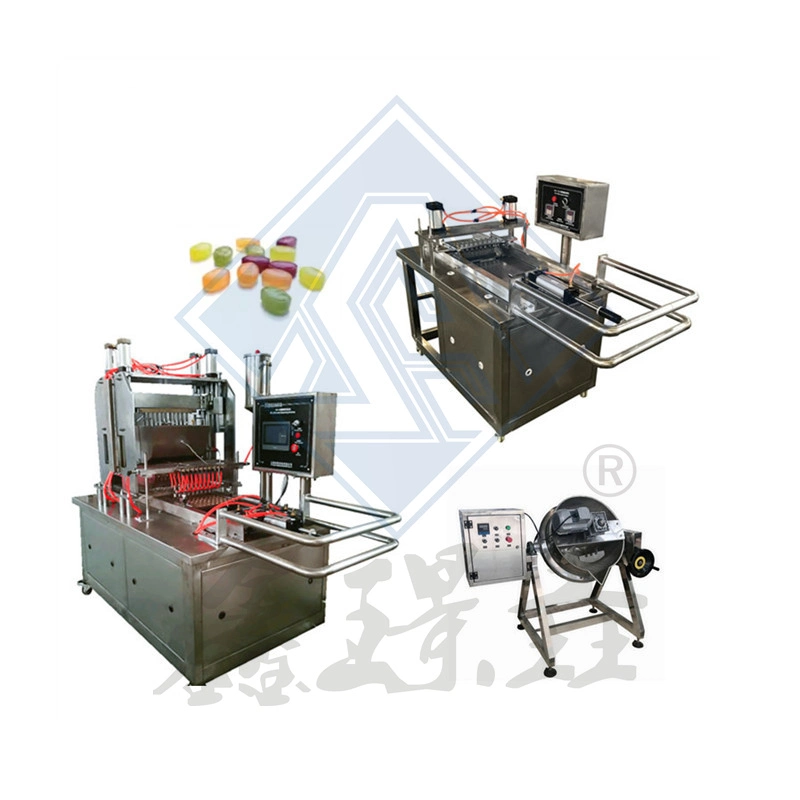 Multi Functional Semi-Automatic Candy Pouring Processing Production Line Equipment