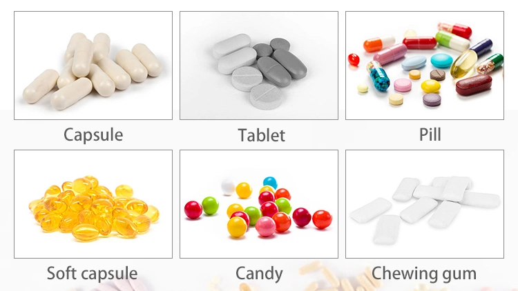 Capsulcn 8 Lane Automatic Counting Milk Tablet Chewing Gum Gummy Bear Sweets Candy Gummy Counting Machine