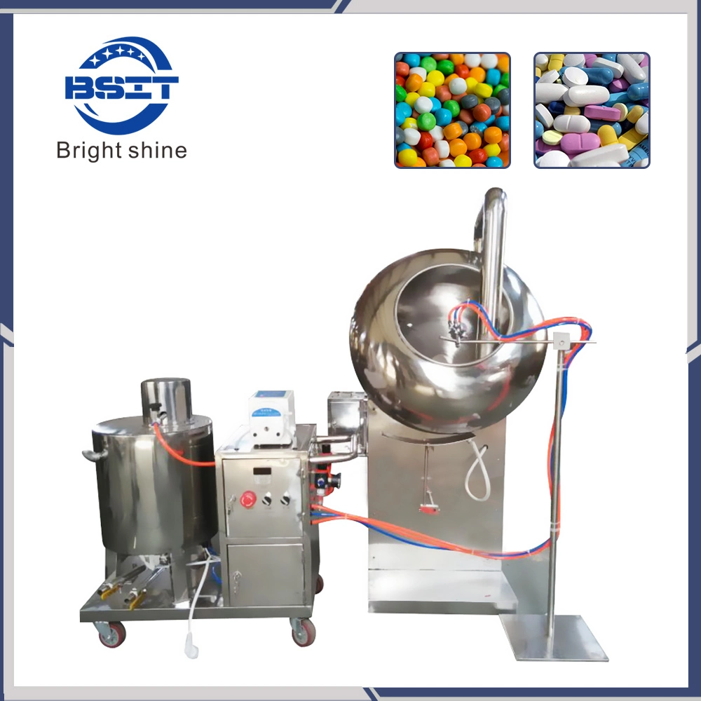 Lab Model Film Coating Machine Via Coating Drum