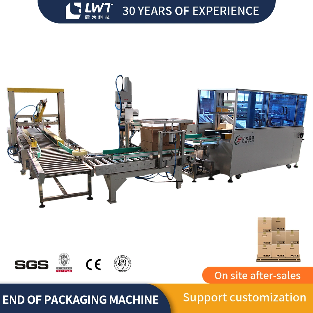 Leadworld Food Machinery Equipment Production Packaging Processing Line for Beer Confectionery Shachet Seed Sensor Line