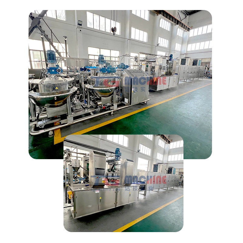 Tg Advanced Energy High Depositing Speed Fudge Candy Jelly Gummy Bear Bonbon Maker Depositor Machine Production Line with CE