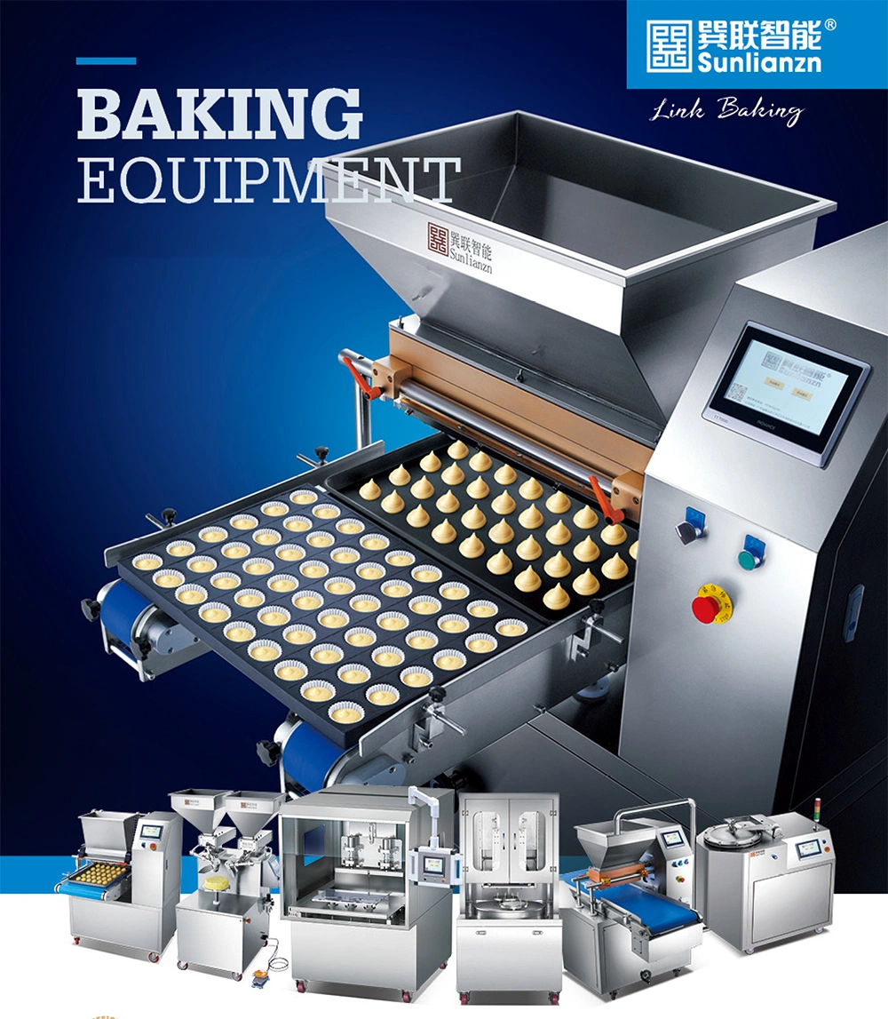 Factory Selling Small Automatic Cookie Making Depositor Machine Line