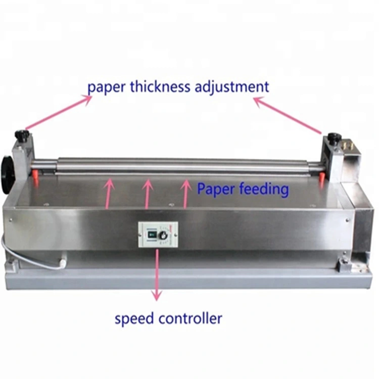 Small Hot Melt Glue Application Manual Paper Sheet Pasting Gumming Gluing Machine