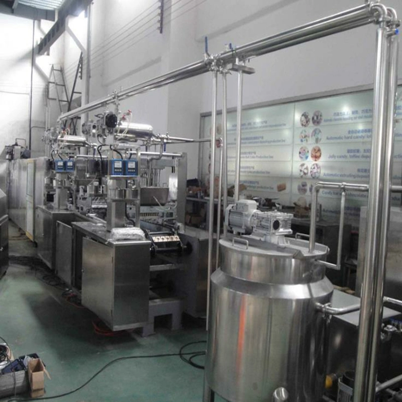 Stick Lollipop Production Line Flat Sweet Lollipop Making Machines Hard Candy Ball Forming Machine