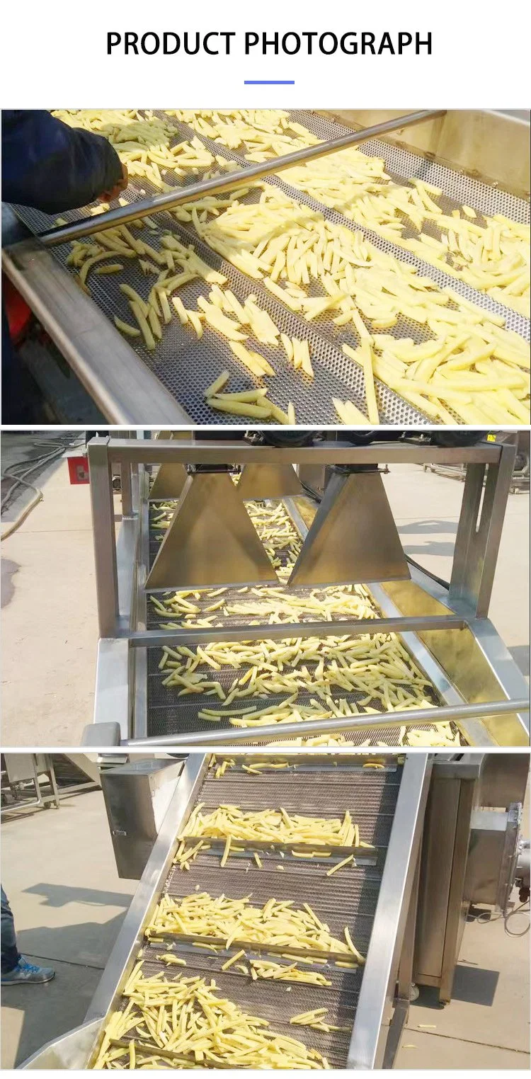 Fried Sweet Potato Chips French Fries Potato Chips Making Machine