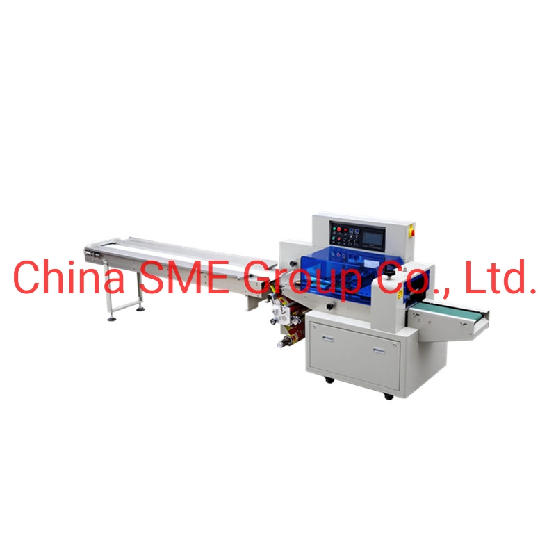 Automatic Disc Feeding Egg Roll /Marshmallow/Candy Bar Disc Feeding Egg Roll /Marshmallow/Candy Bar Pillow Bag Pack Food Packaging/ Packing Machine