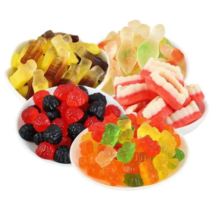 OEM Service Gummy Candy Custom Gelatin Sweert Halal Snacks High Quality Good Price Gummy Candy Manufacturer