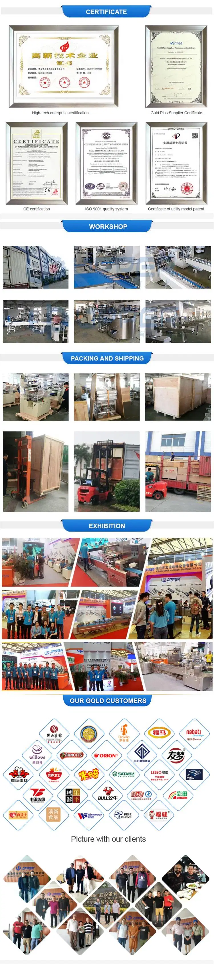 Candied Fruit Wet Tissue Hardware Parts Long Strip and Other Irregular Items Packaging Servo Packaging Machine Assembly Line Packaging Machine