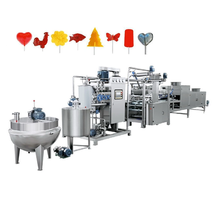 High Efficiency Full Automatic Hard Candy Production Line Hard Candy Machine