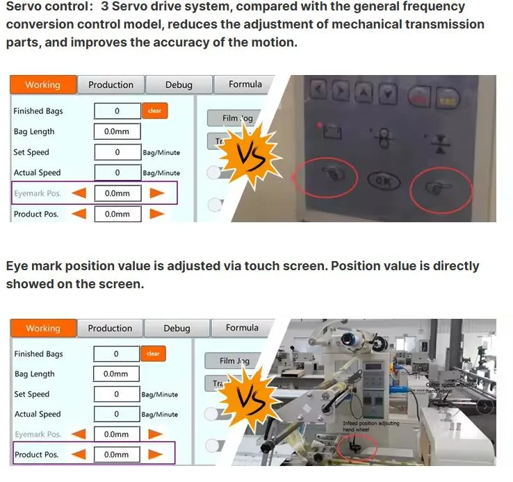 Automatic Confectionery Hard Mint Candy Flat Lollipop Feeder Flow Wrapping Packing Machine