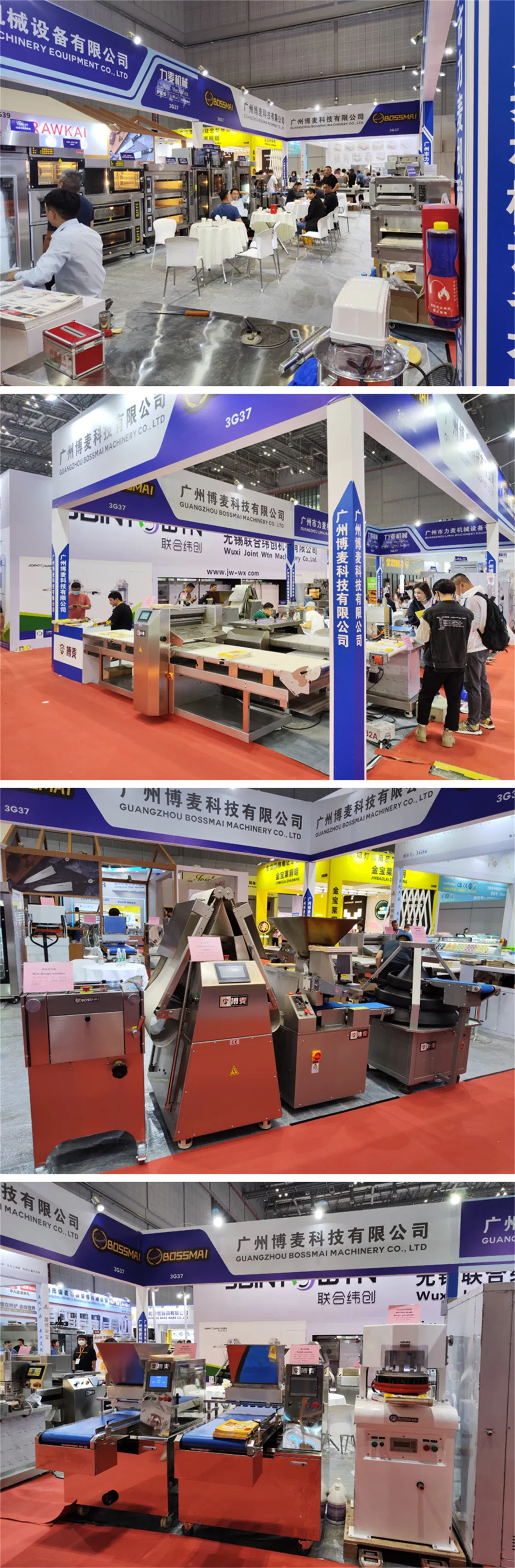 Commercial Two Hoppers with Double Color Automatic Multidrop Biscuit Cookie Depositor and Making Machine